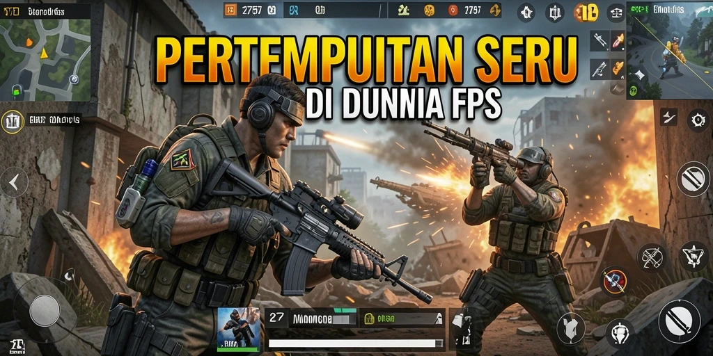 Gameplay intens dan menarik dari 2757 dalam pertempuran FPS.