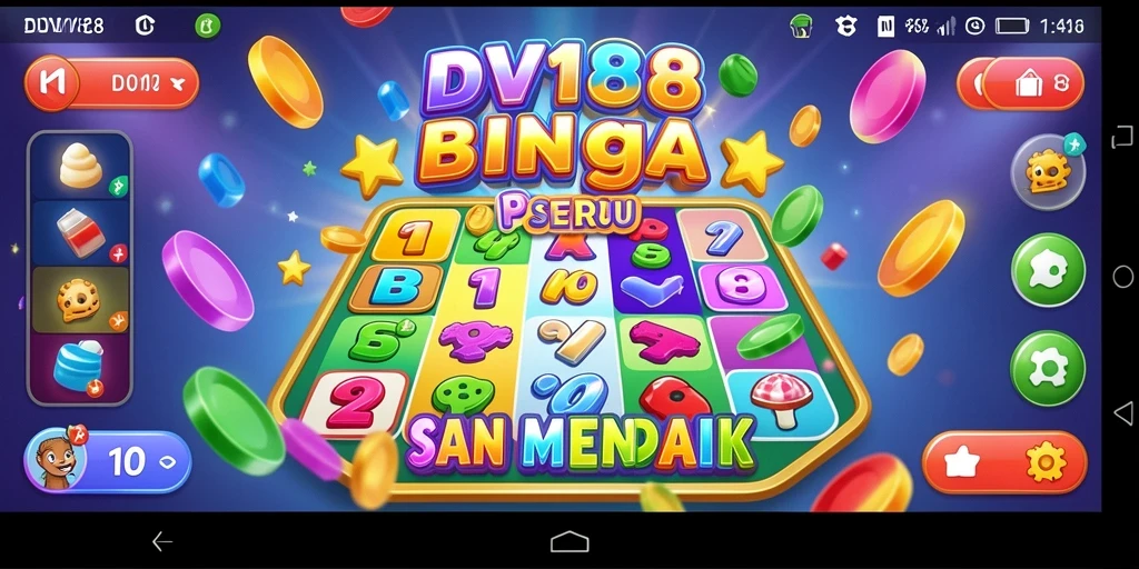 Screenshot gameplay Bingo yang seru dan interaktif.