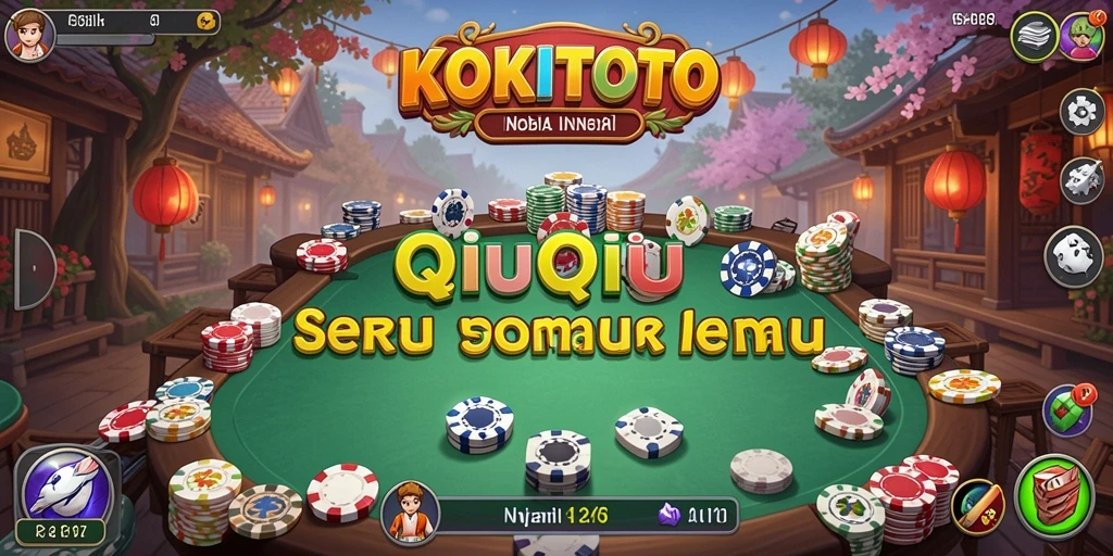 Gameplay QiuQiu yang seru dan penuh tantangan.
