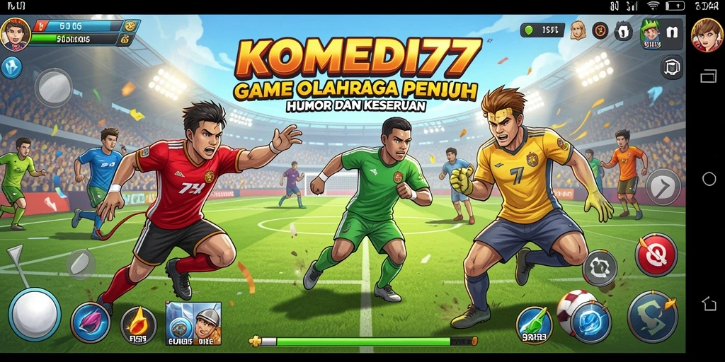 Tangkapan layar dari gameplay KOMEDI77 yang menarik dan menghibur.