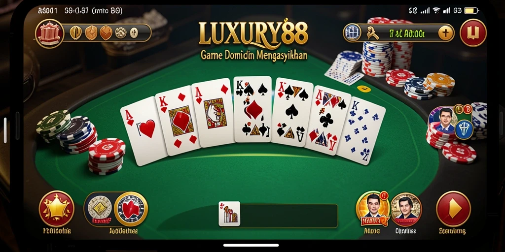 Tampilan gameplay seru dan menarik dari LUXURY88.