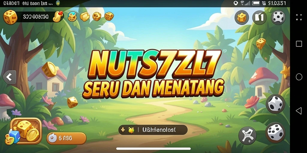 Tampilan gameplay seru dalam NUTS777 yang penuh teka-teki.