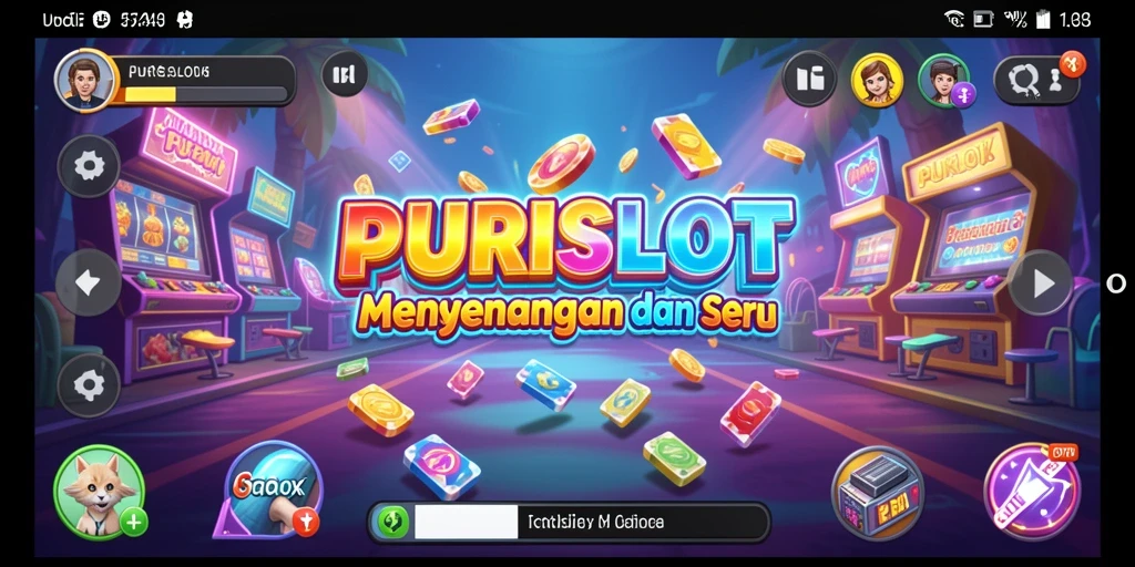 Tampilan grafik menawan dari gameplay PURISLOT yang mengasyikkan.