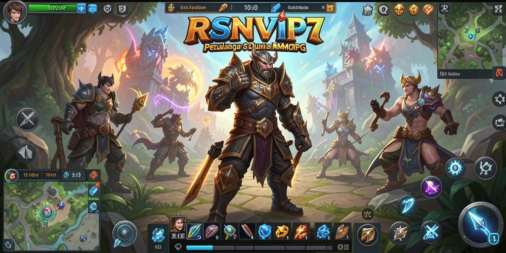 Tampilan gameplay menarik dari RSNVIP7 dengan dunia yang luas.