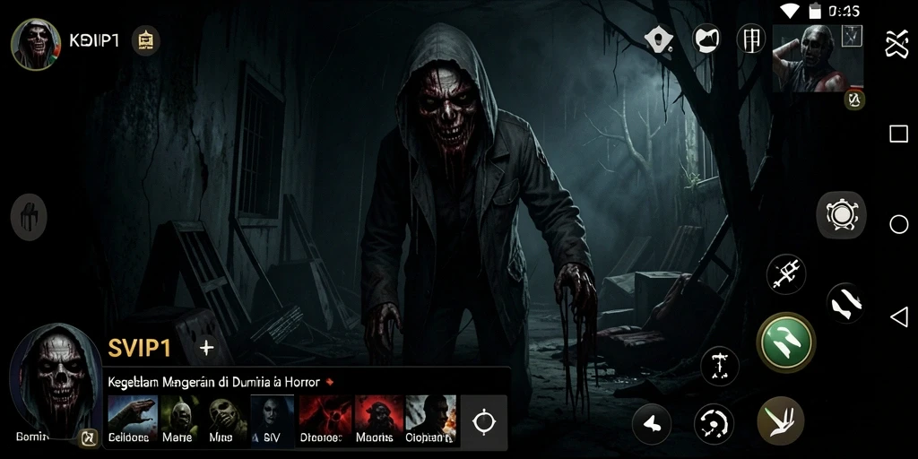 Gameplay menegangkan dalam suasana horror yang mencekam.