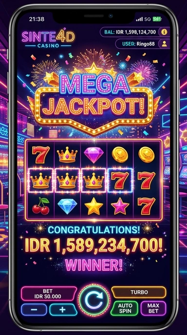 Tampilan antarmuka sinte4d yang sederhana dan menarik.